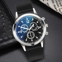 Reloj De Lujo De Cuarzo Con Dial De Acero Inoxidable Reloj Casual De Pulsera Material De Correa Y Caso De Acero Inoxidable Resistente Al Agua Marcas De Numeros Arabe - details 10