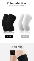 1Pcs Soporte De Rodilla Compresión Elasticidad Protector De Rodillera Para Gimnasio Baloncesto Voleibol Correr Sin Protección Rígida Material Poliéster Adulto - details 4