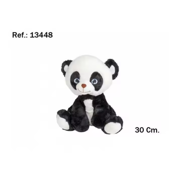 PELUCHE OSO PANDA 30 CM DE ARTESANÍA BEATRIZ - 1