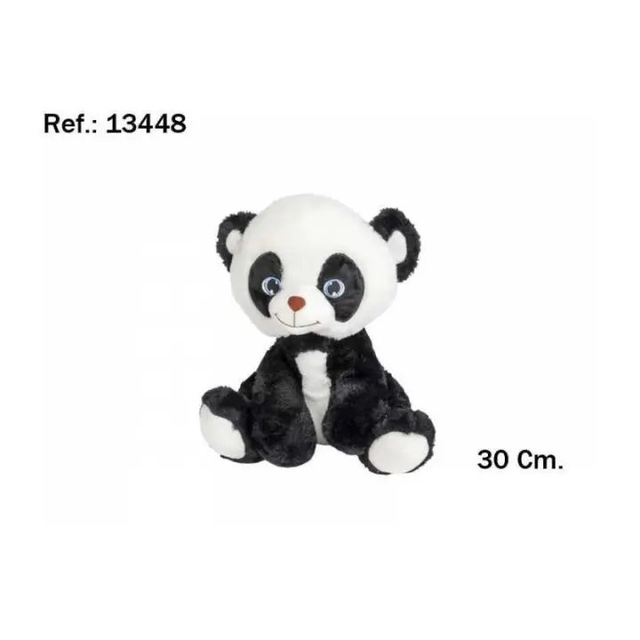 PELUCHE OSO PANDA 30 CM DE ARTESANÍA BEATRIZ - 1