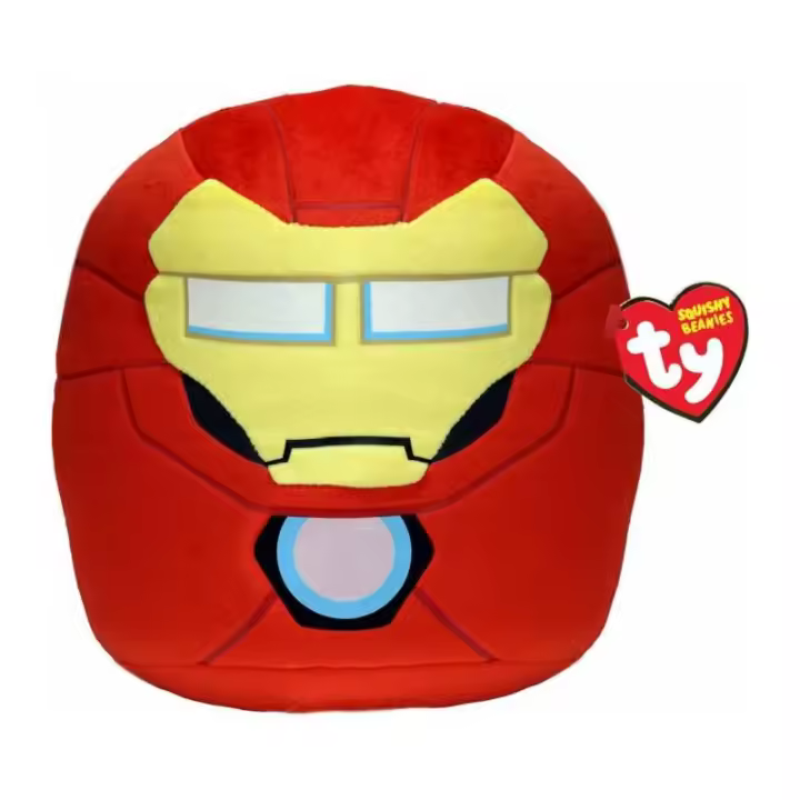 PELUCHE TY SQUISHY IRON MAN 30 CM - 1