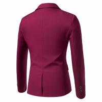 Chaleco De Moda Para Hombre Estilo Coreano Ajustado Color Sólido Casual Primavera Otoño Abrigo Todo En Uno Para Jóvenes - details 2