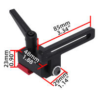Aluminio Stop De Rieble Para Trabajo Con Madera Limitador De Camino T-Slot Workbench Conector Deslizante Y Stopper De Fosa - details 28