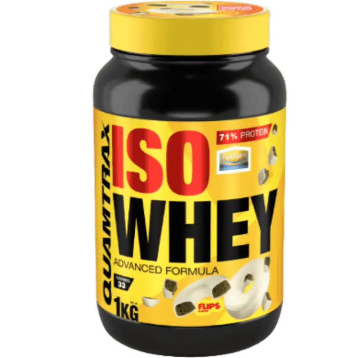Quamtrax Iso Whey 1kg Flip's - 1