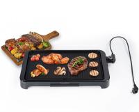 Plancha Eléctrica OstarkDom 2000W con Termostato Ajustable - Parrilla Antiadherente Doble Cara y Bandeja de Goteo de Aceite - 57x30x7cm - details 0