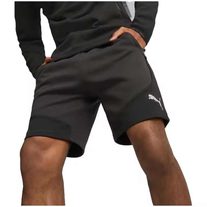 Pantalon Corto Puma Evostripe para hombre en color negro - 1