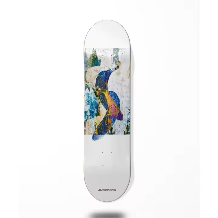 Black Revolver Monopatín Skateboard Deck Tabla - Pro Skate Factory - Alta Calidad - 1