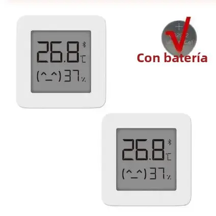 Termómetro Y Higrómetro Inteligente Xiaomi Mijia Bluetooth LCD Digital Mini Sensor De Temperatura Y Humedad Para Habitación - 1