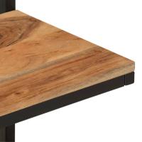 vidaXL Estante de pared madera maciza de acacia y hierro 40x30x50 cm - details 4