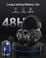 Auricular De Juego Inalámbrico NUBWO G07 Con Tecnología 2.4GHz Y Bluetooth 5.3 Micrófono De Cancelación De Ruido Estéreo Compatible Con Computadora Y Teléfono Móvil - details 3