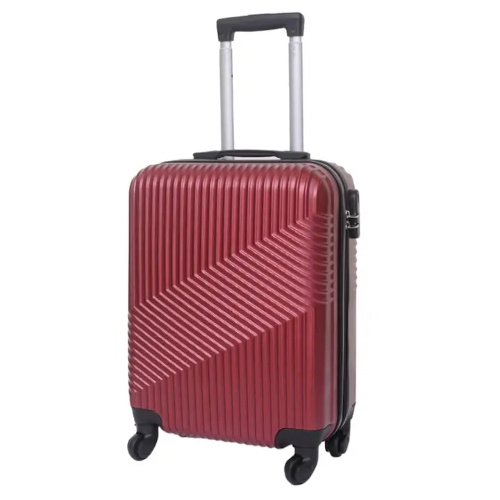 STARLEY-*Maleta Avión Equipaje de Mano Viaje Cabina Trolley ABS Rígida 4 Ruedas Maleta de cabina rigida con asa telescopica 55x35x20CM - 1