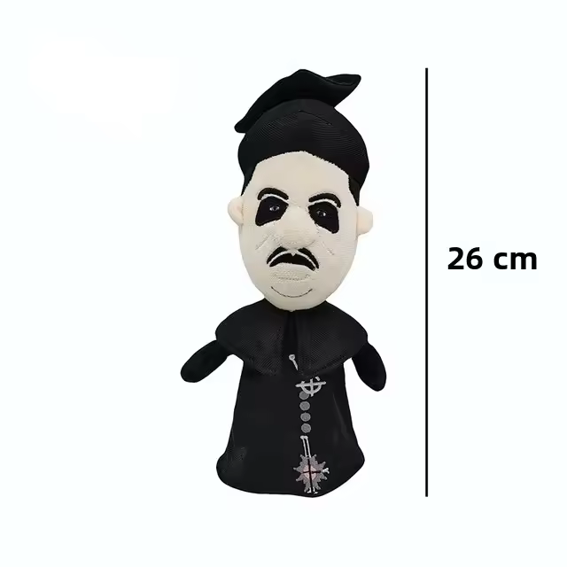 Muñeco De Peluche Cardinal Copia 25cm Juguete Relleno De Algodón PP Para Niños Regalo De Cumpleaños Interpretación De Fantasma - 1