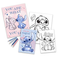 Set Colorear Stitch, Con lápices de colores Stitch + Láminas, Stitch You Are Magical, Kids Euroswan - Kiglam - details 0