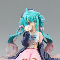 Figura De Anime Hatsune Miku En Posición De Sakura Rosa PVC Modelo Juguete Decorativo Regalo Para Niños Cumpleaños - details 5