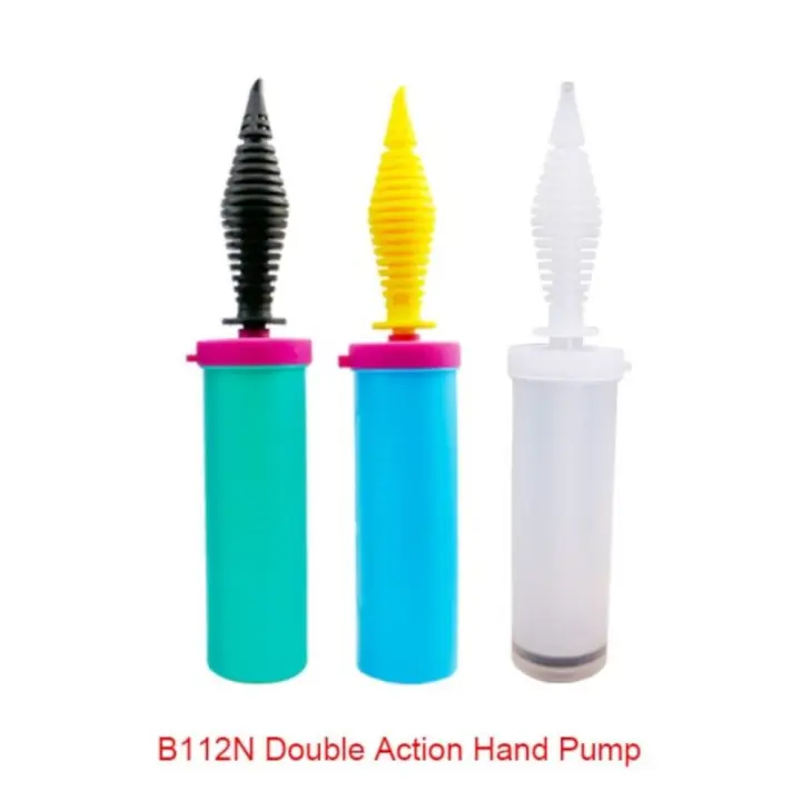 Inflador Manual Para Globos Modelar, R5 Y R12, Doble Acción. 1 Unidad. #SEMPERTEX - 1