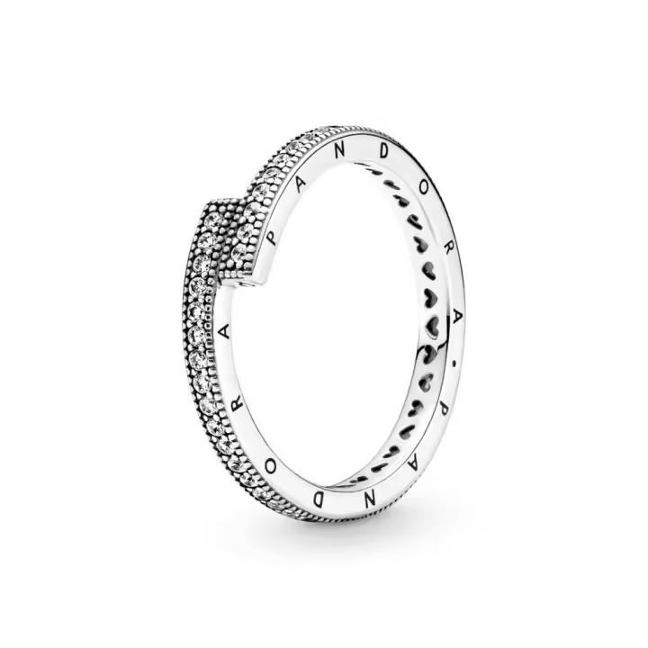 Pandora Pandora Anillo en plata de ley Superpuesto Brillante 199491C01 , para Mujer - 1