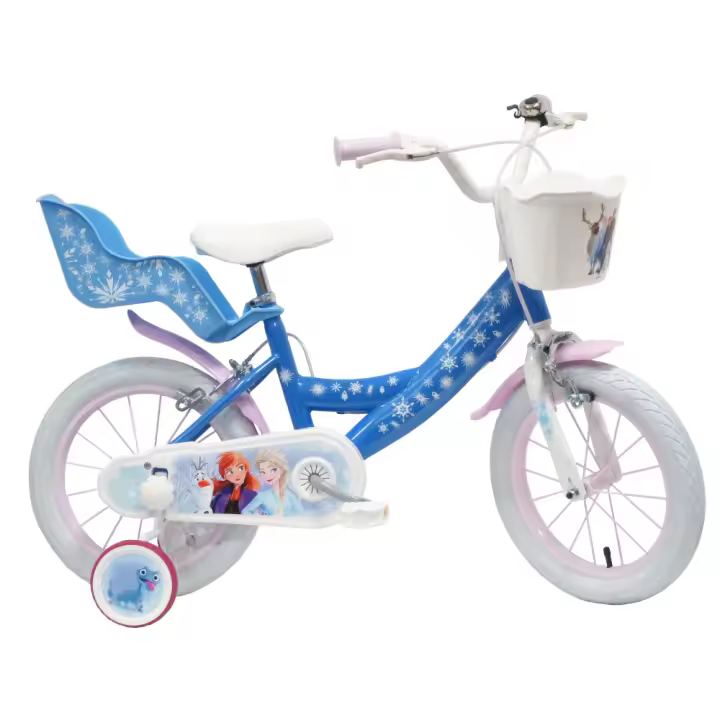 Bicicleta Infantil de Niñas 14" Frozen - 1
