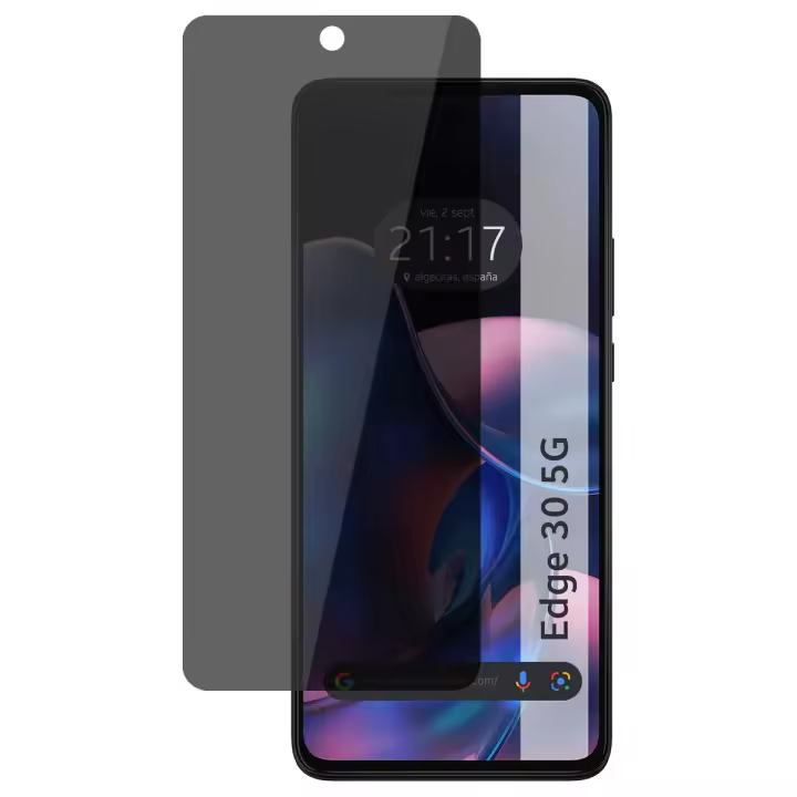 Protector Pantalla Hidrogel Privacidad Antiespías para Motorola Moto Edge 30 5G - 1