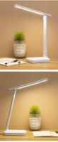Lámpara De Mesa LED Plegable Con 3 Controles De Toque Sin Etapas Luz De Lectura Protección Ocular Luz Nocturna Ajustable Para Cama - details 2