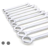 Llave De Combinación Mini 10 Pcs 4-11mm Metrícula / Imperial Acero Doble Engranaje Herramienta De Reparación Para El Hogar - details 6