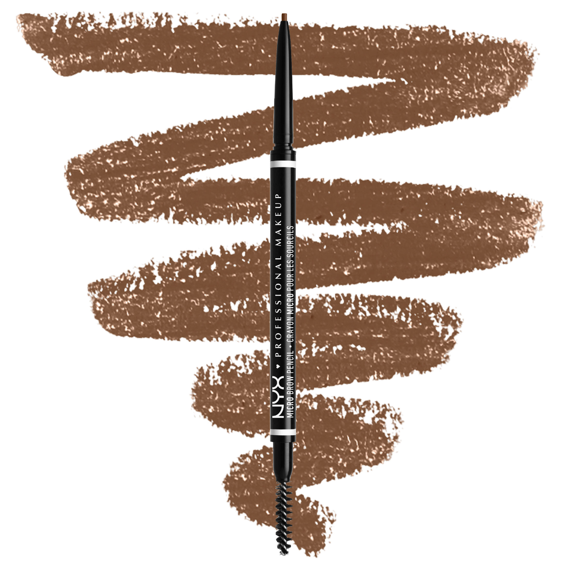 NYX Professional MakeUp | Lápiz de cejas perfectas Micro Brow Pencil: Define tus cejas con precisión utilizando este lápiz de cejas, garantizando cejas perfectas en tu look de belleza. Añade definición y forma a tus cejas con este lápiz de punta fina.