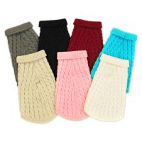 Suéter De Invierno Para Perros Pequeños En Colores Caramelo Con Cuello Alto Ropa De Mascota Adecuada Para Chihuahua Pug Schnauzer - details 1