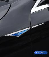 2pcs Pegatinas De Coche De Aleación Para Accesorios De Toyota YARiS Supra Corolla Prius Harrier Camry Tacoma Venza RAV4 Decoración De Panel Lateral Del Coche - details 14