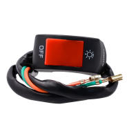 Interruptor Universal De Motocicleta 12V 7/8'' Impermeable Para Scooter Y Moto Accesorio De Manillar Con Segunda Línea De Faro - details 6
