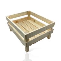Caja de Madera Maciza de Pino MINOKUA - Jardinera Huerto Ecológico 40x32x20cm - Fabricada en Europa - details 2