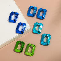 20pcs Cuentas De Acrylico Metálico Para Hacer Pulseras Collares Y Aretes Colorido Ovalado 21x28mm Accesorios De Joyería DIY - details 11