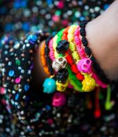 Pulseras Calavera Diseño Exclusivo Multicolor - details 3