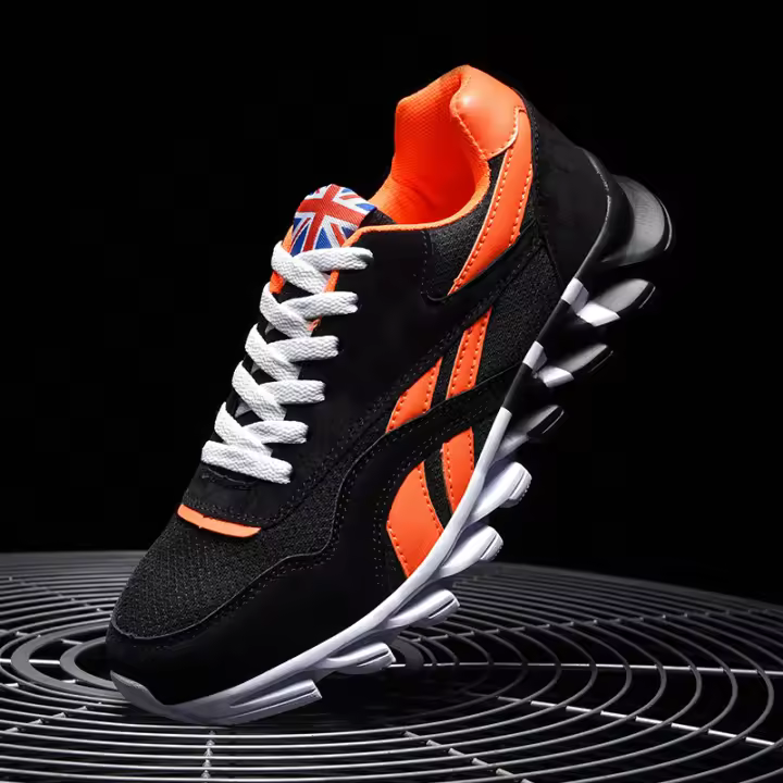 Zapatos De deporte para hombre 2024 Fashion Transpirables Antideslizantes Absorbedores De Choque Cómodos Para Caminar Tallas 39-48 - 1