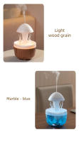 Nuevo humidificador rotatorio de lluvia de medusas con luces de colores, atomización ultrasónica, humidificación por gotas de lluvia, máquina de aromaterapia con forma de nube y seta. - details 16