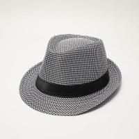 Sombrero Houndstooth Británico Para Hombres Y Mujeres Casual Estilo De Jazz Para Escenario Y Fiestas Material Poliéster - details 8