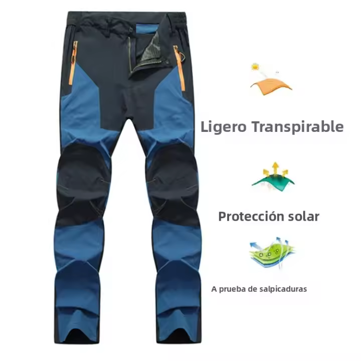 Pantalones De Camuflaje Para Hombre TRVLWEGO Resistentes Al Agua Y UV Secado Rápido Transpirables Para Senderismo Y Camping - 1