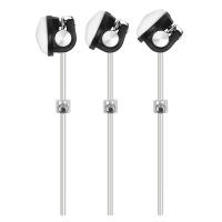 Martillo De Batería Con Peso Para Tambor Jazz Accesorios De Percusión Adecuado Para Instrumentos Musicales Tamaño 19.5x3.8x3.8 Color Negro Material Felt+ABS+Acero - details 4