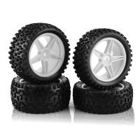 Pneumáticos De Goma RS Para Coche RC off Road Resistente Al Desgaste Rueda De Plástico Para HSP 94107 94166 94106 94155 Tamiya Wltoys 144001 - details 3