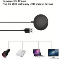 Cargador Inalámbrico Rápido USB Con Soporte Para Reloj Samsung Galaxy Watch 6 Watch5 pro Watch 5 4 3 2 1 44mm 40mm Cable De Carga Adaptador De Dock - details 18