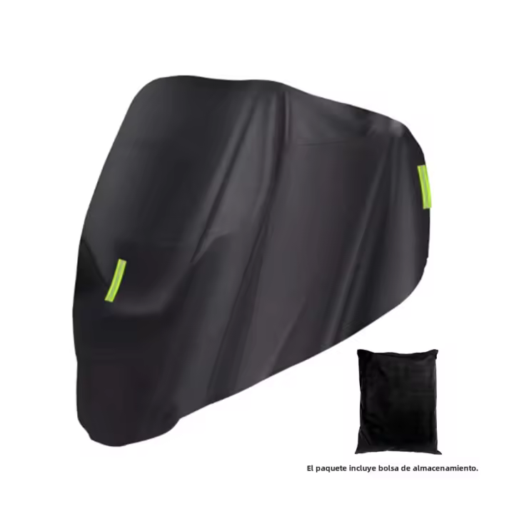 Cubierta Para Bicicleta Y Motocicleta Universal Impermeable Y Antipolvo Protección Completa Contra El Clima 210D Seda De Oxford - 1