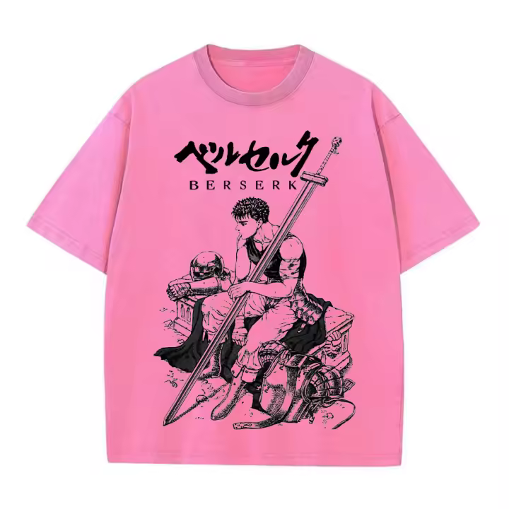 Camiseta Para Hombres 100% Algodón Estampado Anime Gótico Harajuku Casual Verano Moda Retro Alta Calidad Camisetas - 1