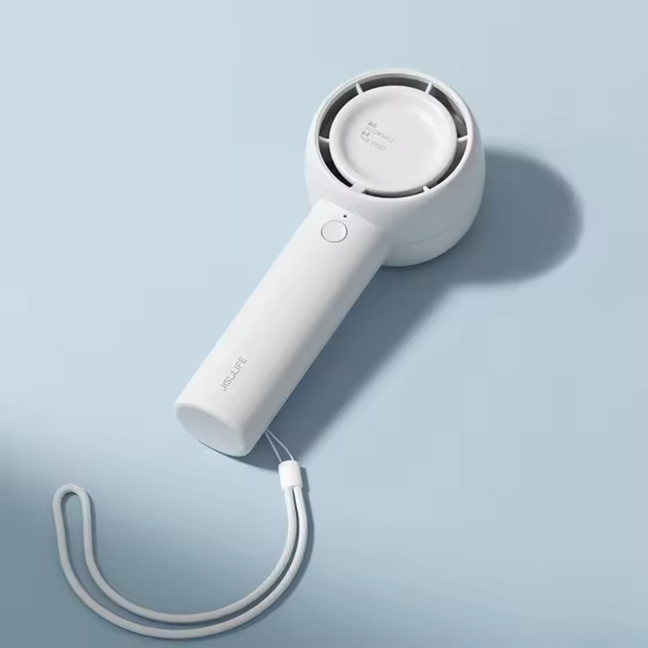 Mini ventilador de mano, ventilador portátil de diseño único, ventilador de mano personal recargable por USB, con potente turboventilador - 1