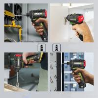 Destornillador Inalámbrico Worx WU129 De 12V Con Motor Brushless 1800rpm Torque Ajustable 40Nm Drill Universal Para Uso Comercial - details 1