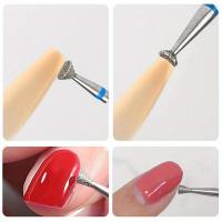 Cabezal De Polvo Para Arte De Uñas Y Eliminación De Esmalte Con Burr De Pulido Diamante Herramienta De Manicura Y Corte De Cutícula Para Broca Eléctrica - details 2