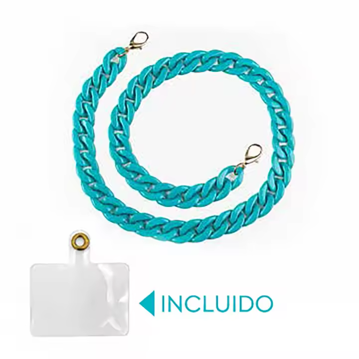 Cordón Belyo universal para movil Pendant Turquesa - 1