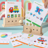 Juego Educativo De Puzzle Lógico Para Niños Set De Actividades De Aprendizaje Alfabeto Desbloqueo De Habilidades Prescolares Temas De Transporte Y Naturaleza - details 0