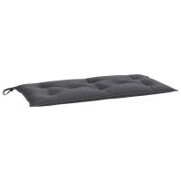vidaXL Cojín de banco de jardín tela 100x50x7 cm Color Antracita,  Gris claro,  Blanco crema y mas Cojín Decorativo de Asiento Cojines de muebles de salon - details 3