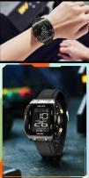 Reloj Deportivo SMAEL Para Mujer Con Correa De Silicona Impermeable Y Pantalla LED Digital Resistente Al Choque Y Con Luz Trasera - details 20