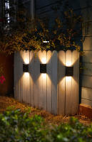 Lámpara Solar LED Exterior Sensor De Iluminación Decoración De Jardín Impermeable Luz De Pared Autocontenida Para Exterior - details 6