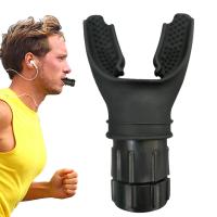Entrenador De Respiración Deportiva Portátil Con Regulador De Intensidad Ajustable Mejora La Capacidad Pulmonar Y Fuerza Abdominal - details 6