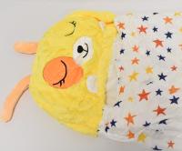 GO ESCAPE - Saco de Dormir de Animales para Niños Convertible en Peluche, Cómodo y Bonito- Hasta 120cm de altura - details 1